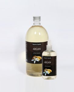 Sapone liquido olio Argan e fiori d'arancio
