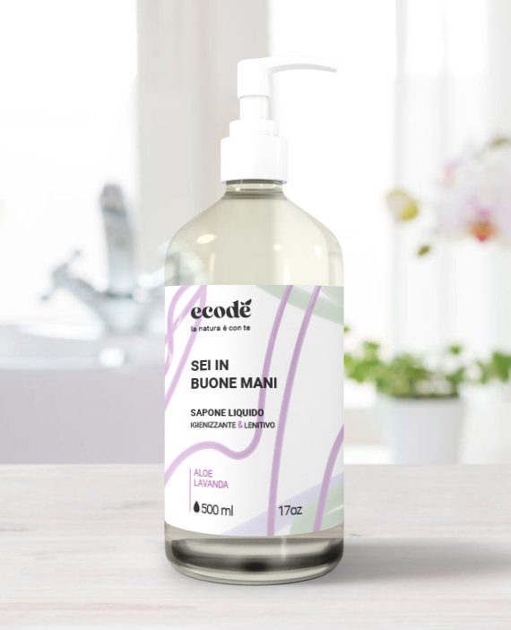 sapone liquido alla lavanda