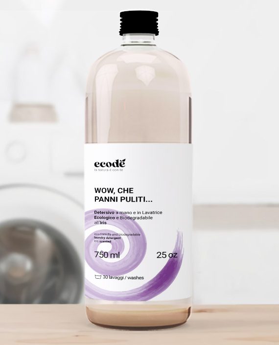 detersivo ecologico bucato a mano e in lavatrice Iris