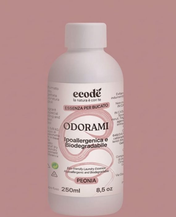Essenza Bucato Peonia – Profumatore Lavatrice Concentrato Persistente