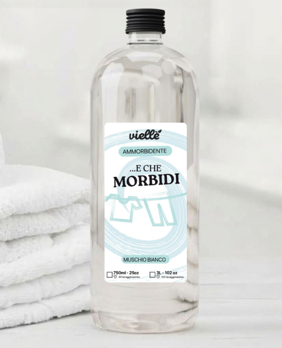 Ammorbidente per lavatrice Muschio bianco