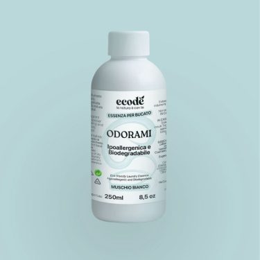 Essenza Bucato Muschio Bianco – Profumatore Lavatrice Concentrato Persistente